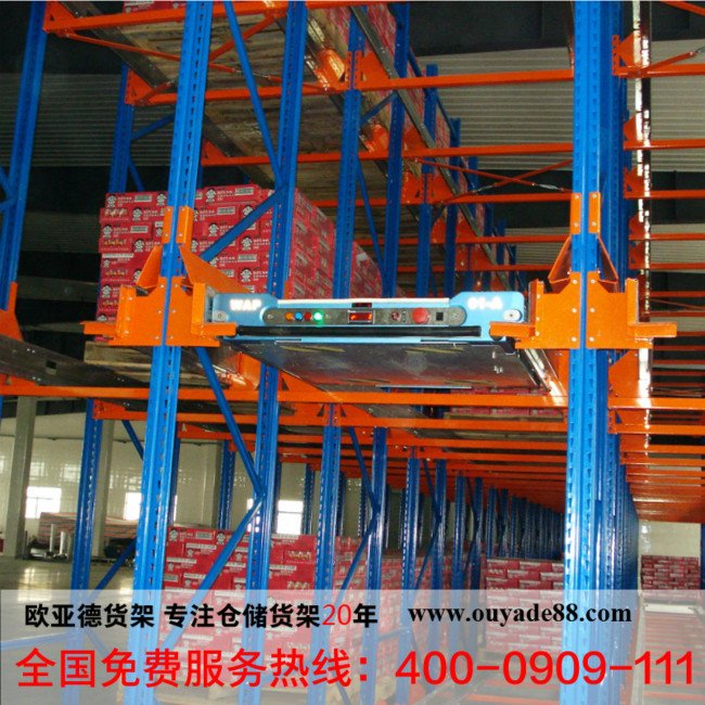 穿梭式仓储货架,穿梭车货架,穿梭式货架,南京货架